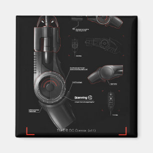 Íman Gráfico de Arma de Acoplamento