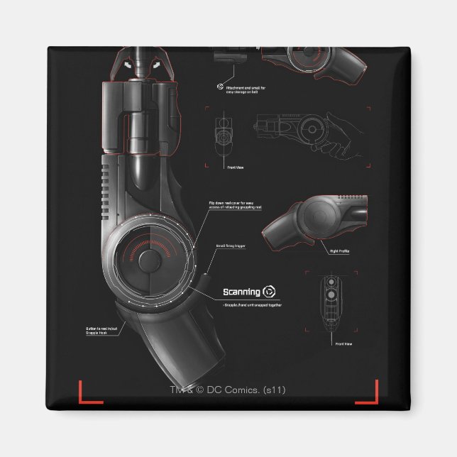 Íman Gráfico de Arma de Acoplamento (Frente)