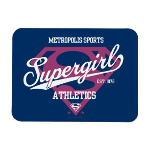 Íman Gráfico de atletismo da Supergirl Metropolis
