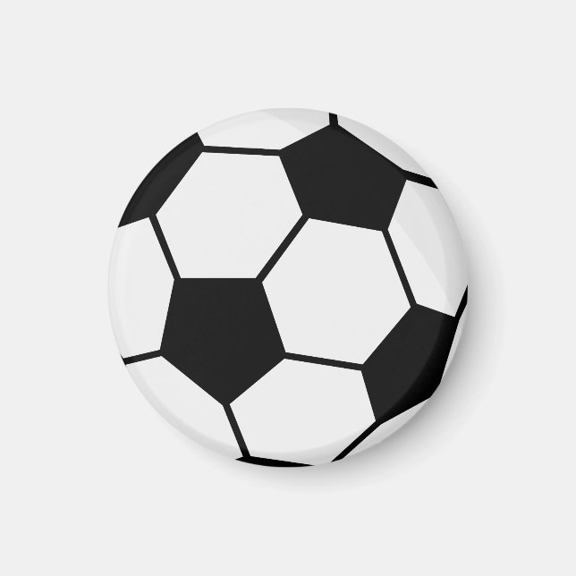 Íman Gráfico de Bola de Futebol Clássico Fã de Esportes (Frente)