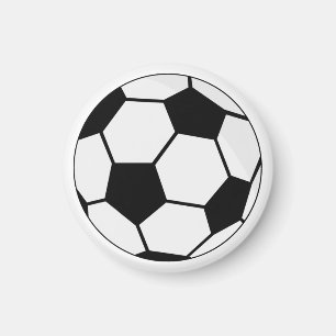 Íman Gráfico de Bola de Futebol Clássico Fã de Esportes