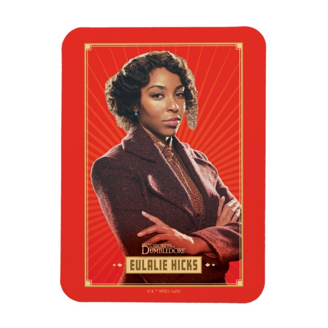 Íman Gráfico de Caracteres Eulalie Hicks (Vertical)