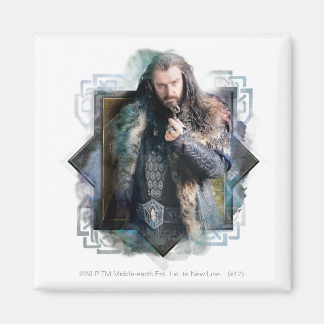 Íman Gráfico de Caracteres THORIN OAKENSHIELD™ (Frente)