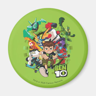 Íman Gráfico de Corrente de Alienígena Ben 10