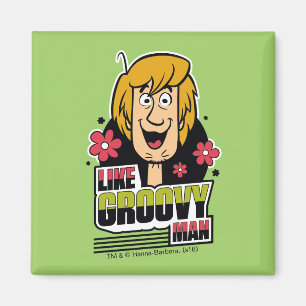 Íman Gráfico de "Igual ao Homem de Groovy"