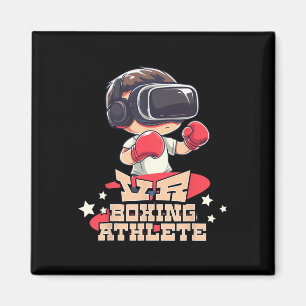 Íman Gráfico De Jogadores De Realidade Virtual Do Atlet