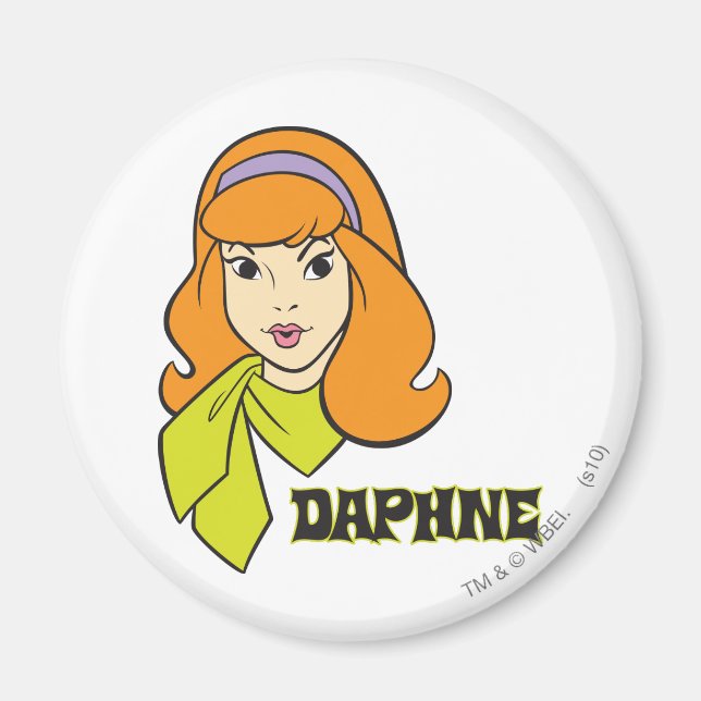 Íman Gráfico de nome Daphne (Frente)