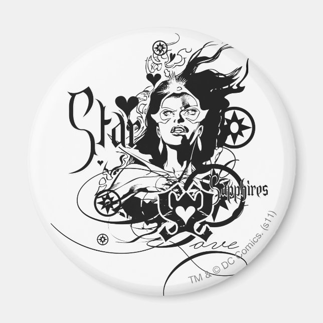 Íman Gráfico de Sapphire Estrela 7 (Frente)