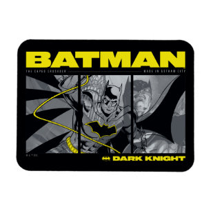 Íman Gráfico de tripla quadrícula Batman Comic