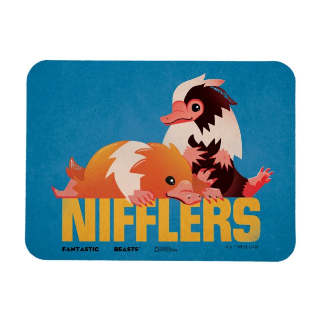 Íman Gráfico de Vintagem de Nifflers (Horizontal)