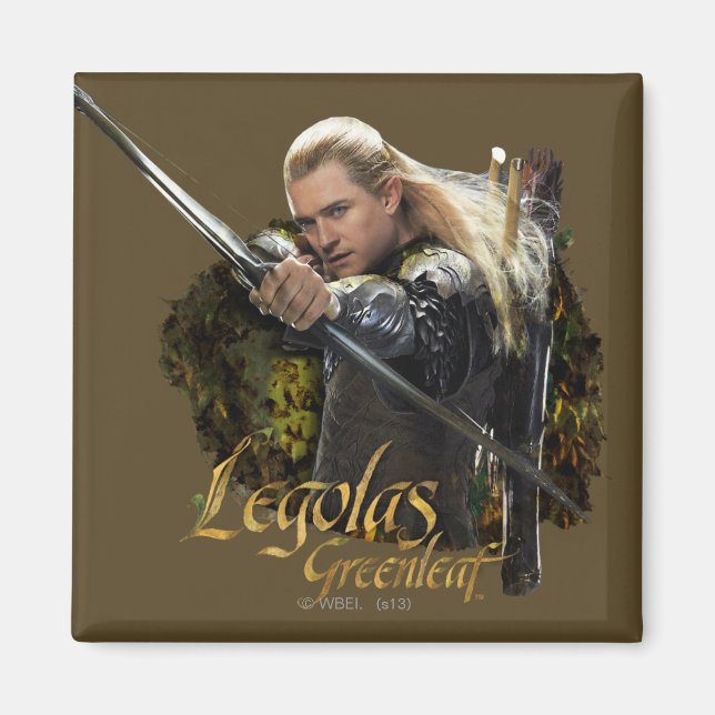 Íman Gráfico do Arco de Desenho LEGOLAS GREENLEAF™ (Frente)