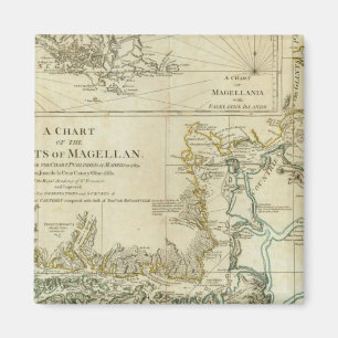 Íman Gráfico Do Estreito De Magalhães