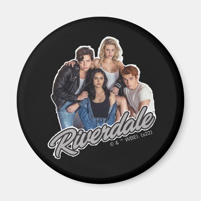 Íman Gráfico do Grupo Riverdale Retro (Frente)