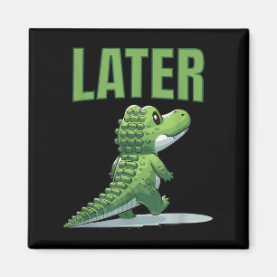 Íman Gráfico do jacaré do Gator posterior
