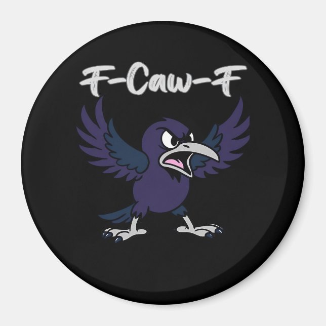 Íman Gráfico Estético F-Caw-F (Frente)