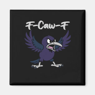 Íman Gráfico Estético F-Caw-F