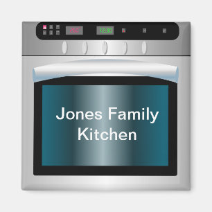 Íman Gráfico forado com texto personalizado