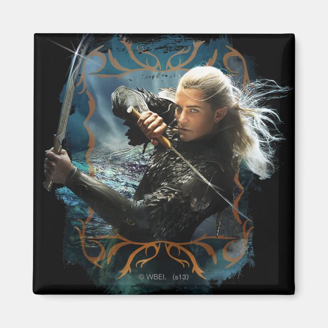 Íman Gráfico LEGOLAS GREENLEAF™ (Frente)