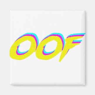 Íman Gráfico OOF Retro Neon