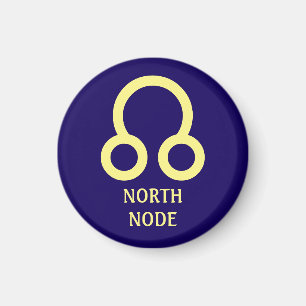 Íman Gráficos de Astrologia: Magnet do Nó do Norte