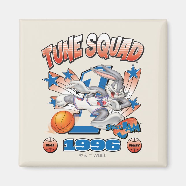 Íman Gráficos de basquete SPACE JAM™ BUGS BUNNY™ #1 (Frente)