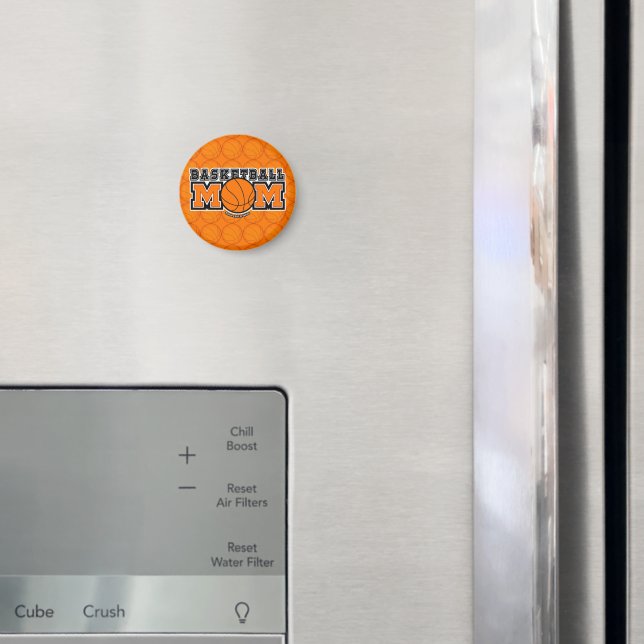 Íman Gráficos Loucos de Mãe de Basquete (In Situ (Fridge))