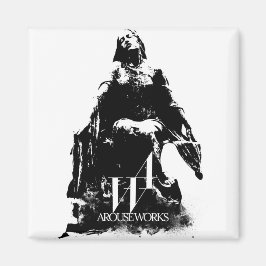 Íman Gráficos pretos e brancos