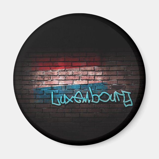 Íman Grafite; Bandeira do Luxemburgo (Frente)