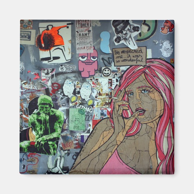 Íman Grafite, Berlim, Alemanha (Frente)