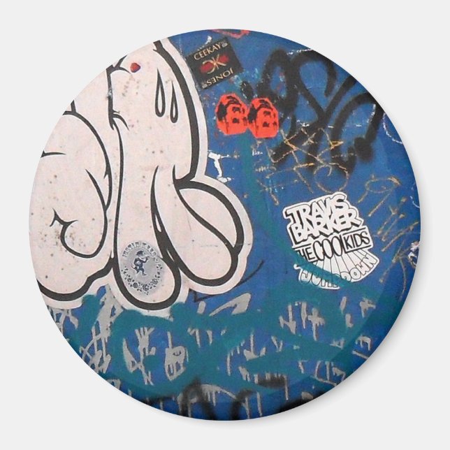 Íman grafite "Etiqueta" (Frente)