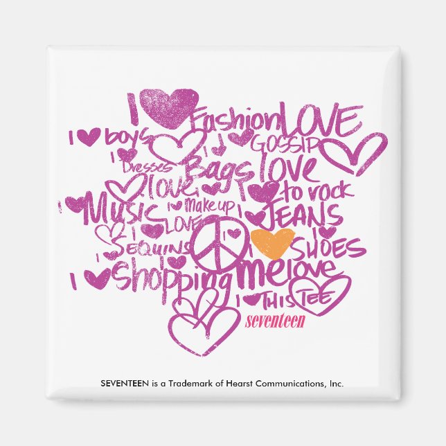 Íman Grafite Laranja/Roxo (Frente)