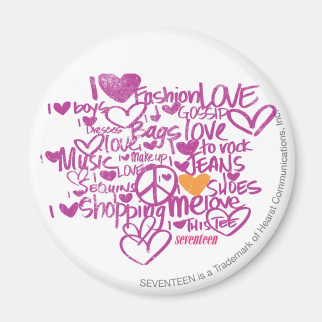 Íman Grafite Laranja/Roxo (Frente)