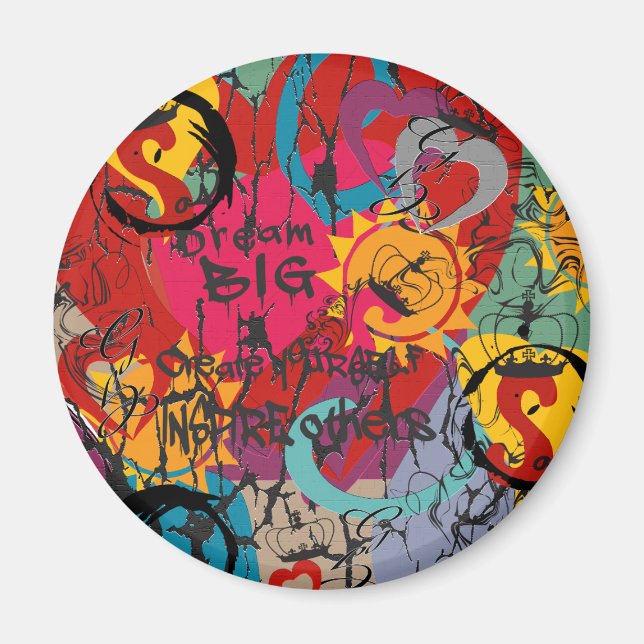 Íman Grafite Love (Frente)