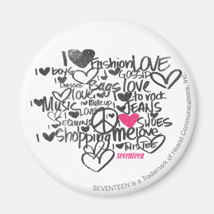 Íman Grafite Magenta