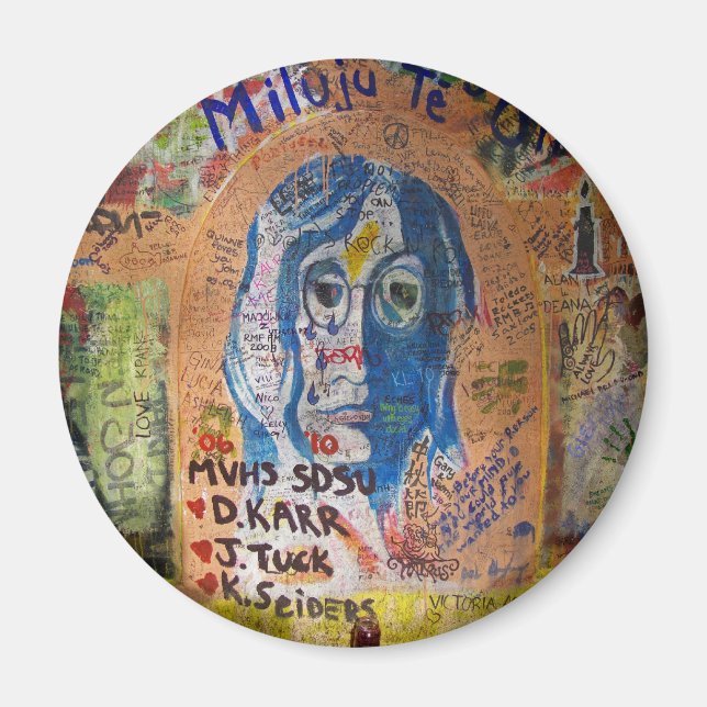 Íman Grafite - Praga (Frente)