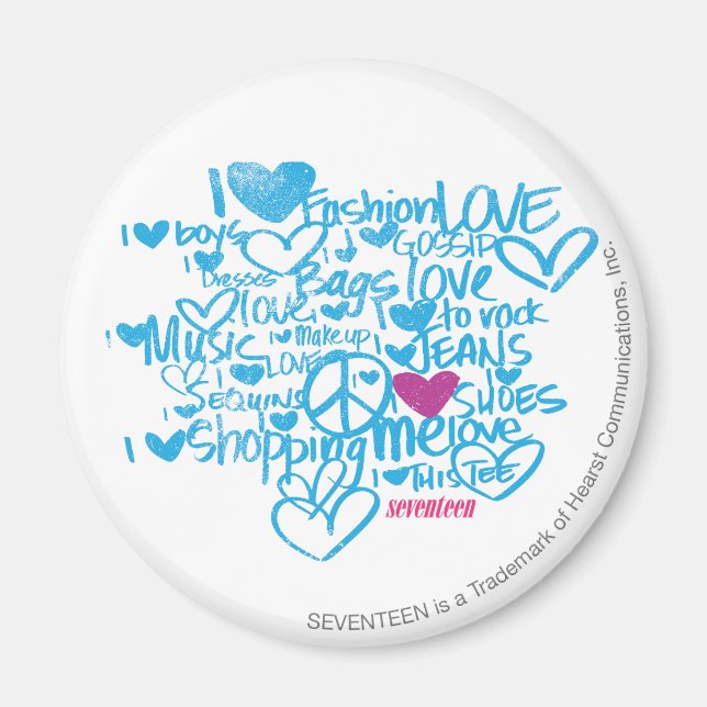 Íman Grafite Roxo/Aqua (Frente)