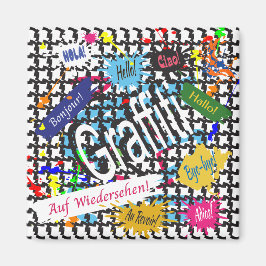 Íman Grafite Saudações