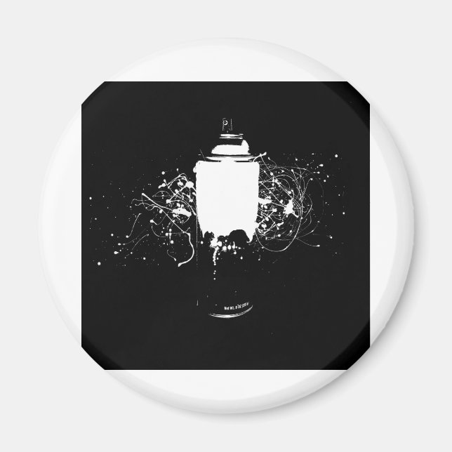 Íman Grafite Spray Can (Frente)