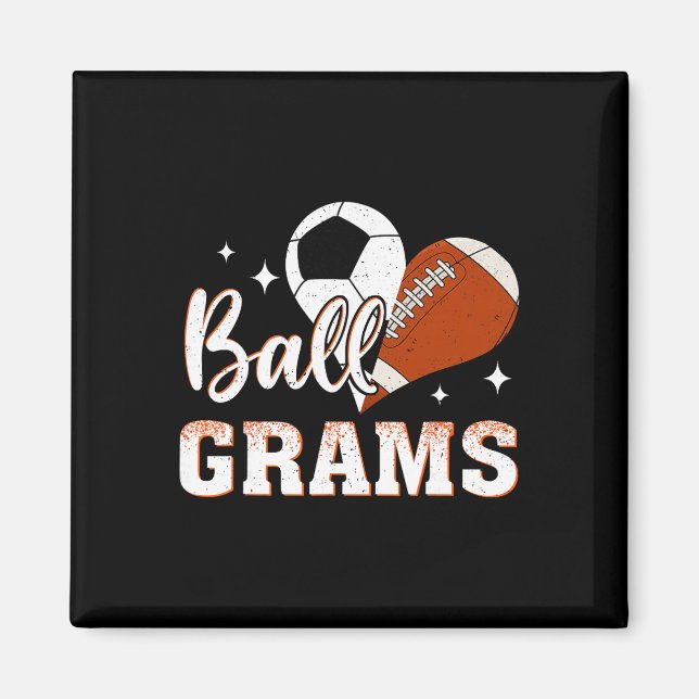 Íman Gramas de futebol Ll Gramas de futebol  (Frente)