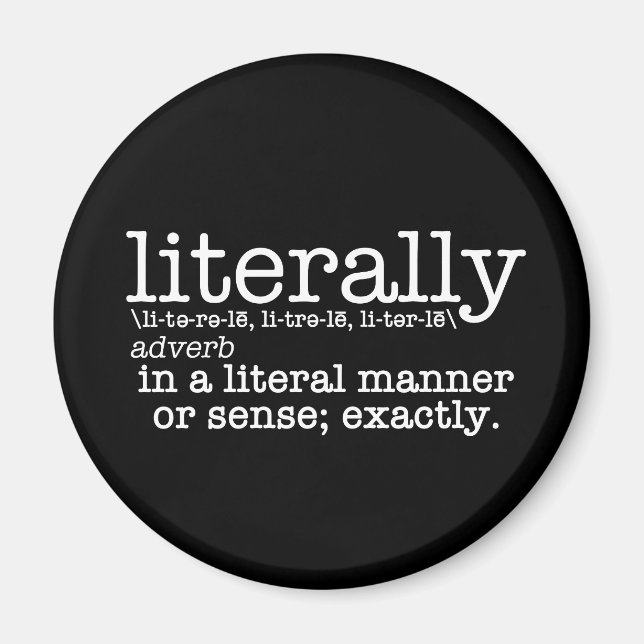 Íman Gramática em Inglês de Definição Literária (Frente)