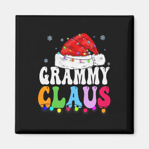Íman Grammy Claus Família Engraçado Xmas Correspondendo