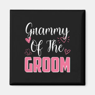 Íman Grammy Of Groom Family Festa de casamento Marido T