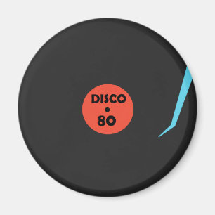 Íman Gramophone Record Magnet - Partido Disco Retroativ
