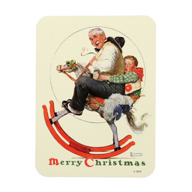 Íman Grampos sobre Cavalo Fogueiro (Vertical)