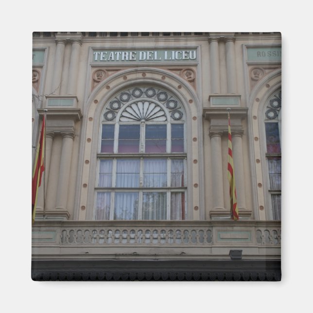 Íman Gran Teatre del Liceu, Barcelona (Frente)