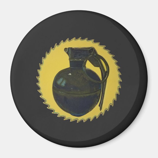 Íman Granada Verde (Frente)