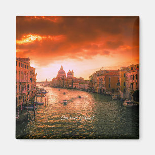 Íman Grand Canal, fotografia cênica da Itália