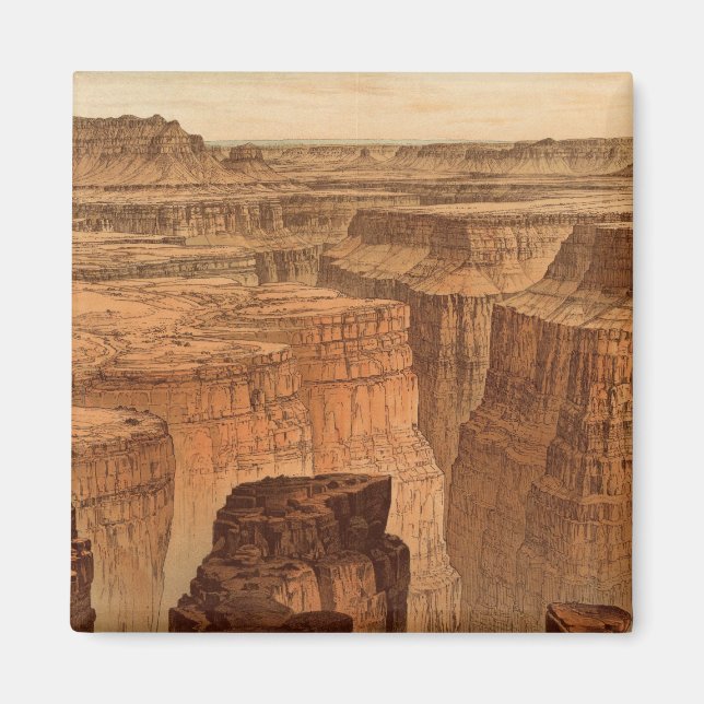 Íman Grand Canyon ao pé da Toroweap (Frente)