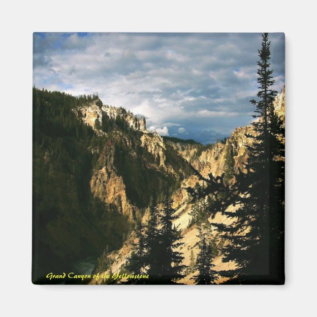 Íman Grand Canyon do Yellowstone (Frente)