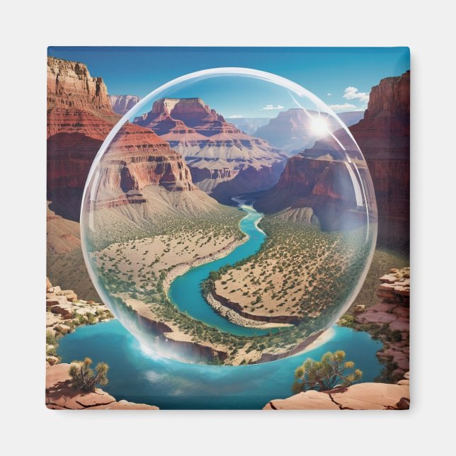 Íman Grand Canyon Domed 2035 Imagination (Frente)